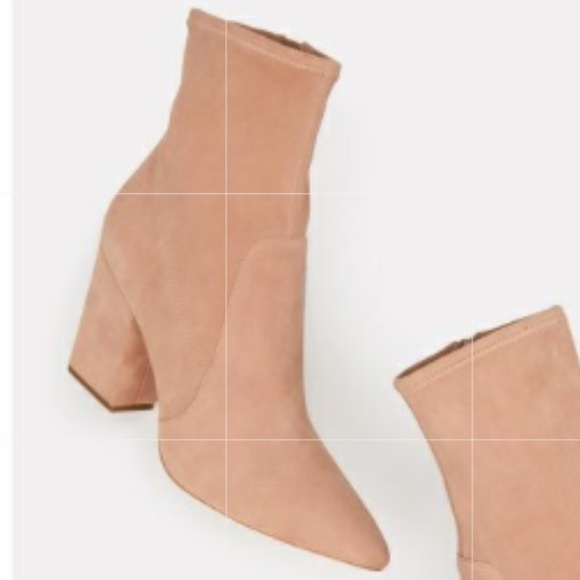 Loeffler Randall Isla Suede Ankle Bootie Sz 11 - Picture 3 of 11